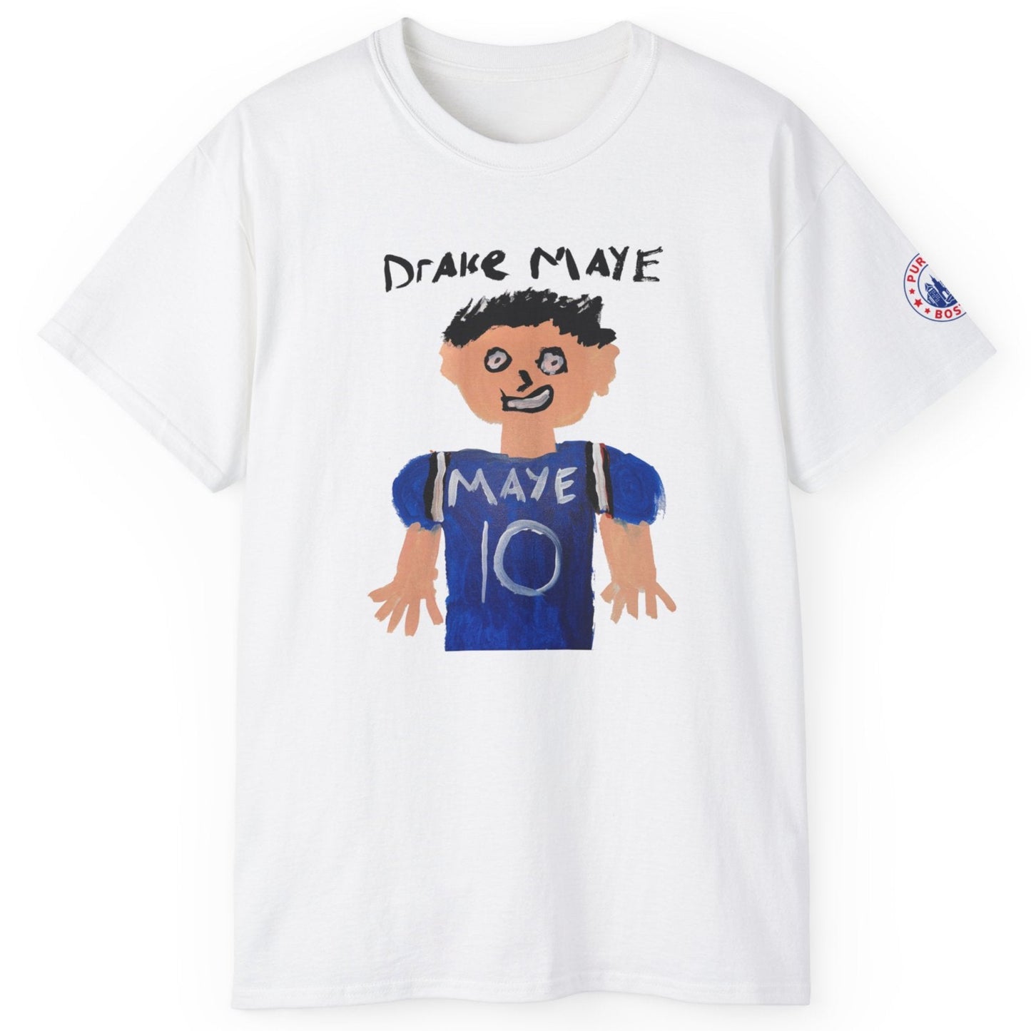 Drake Maye Painting T-Shirt