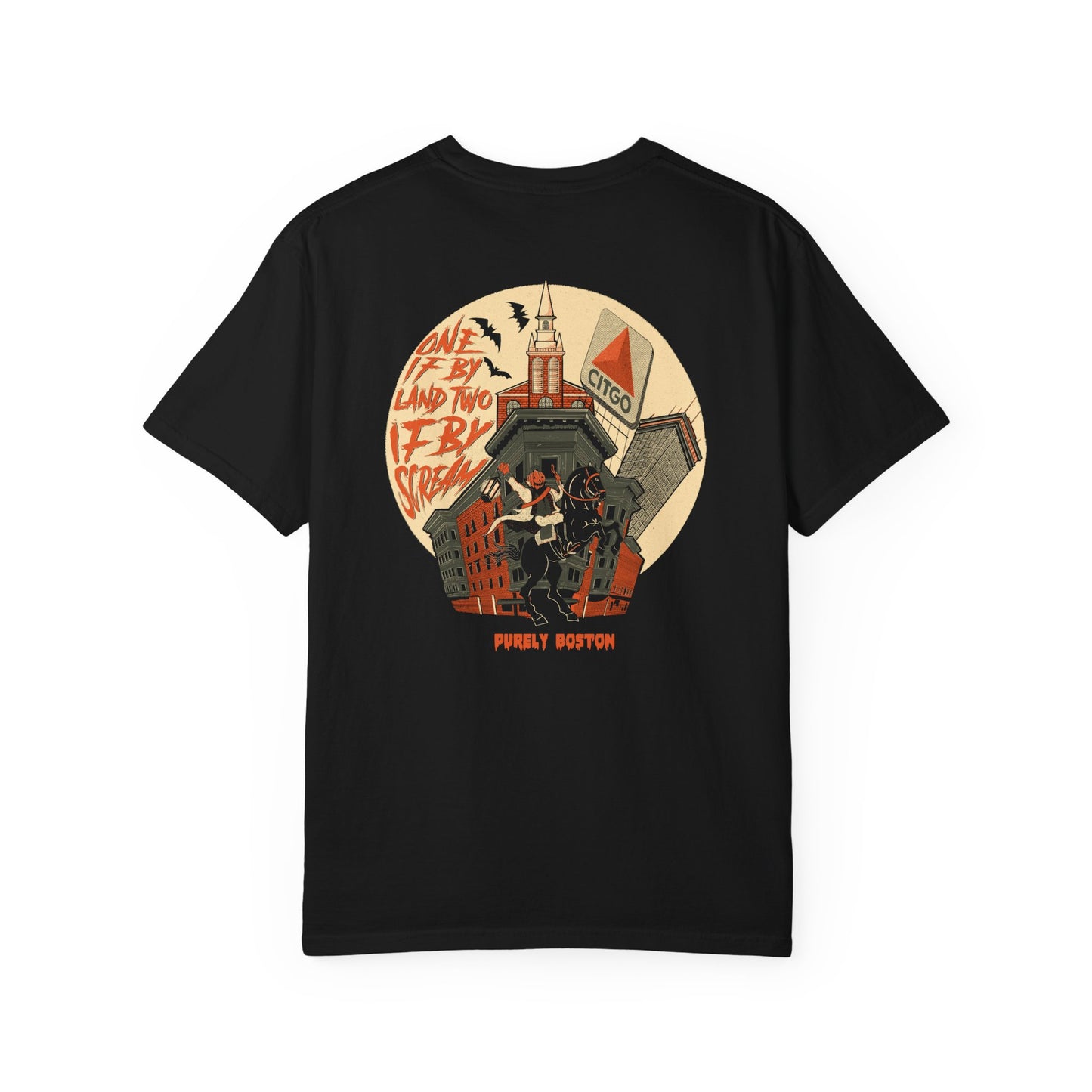Purely Boston Spooky Pumpkin T-Shirt