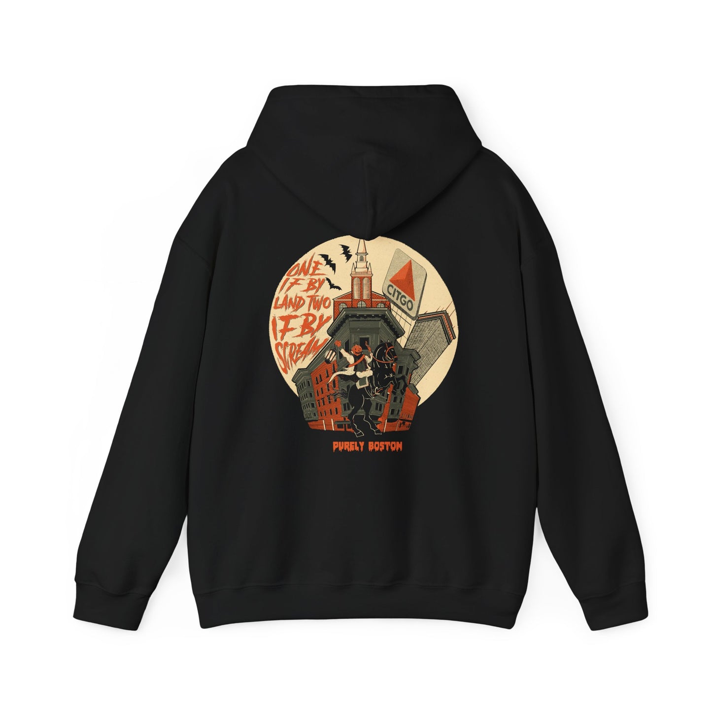 Purely Boston Spooky Pumpkin Hoodie