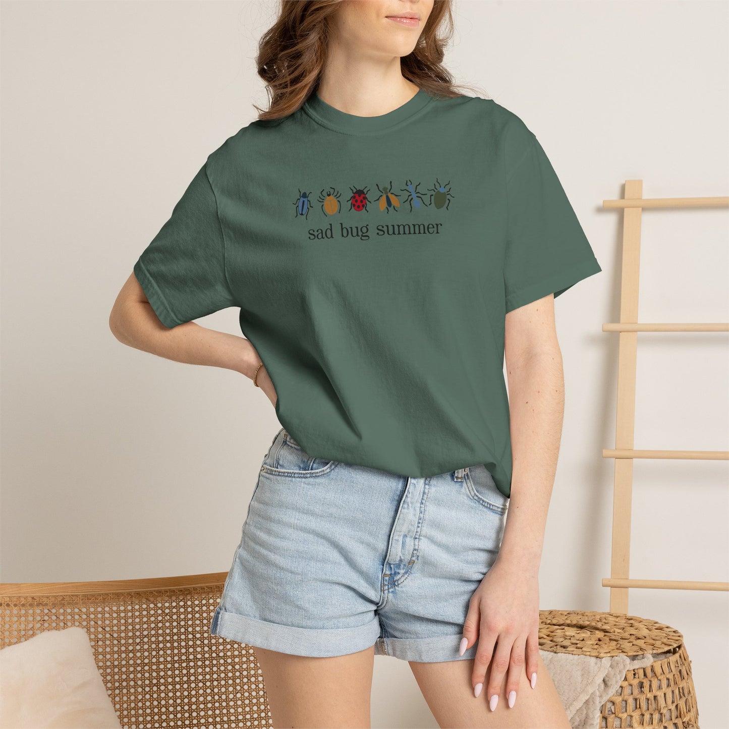 Sad Bug Summer North Blue Spruce T-Shirt