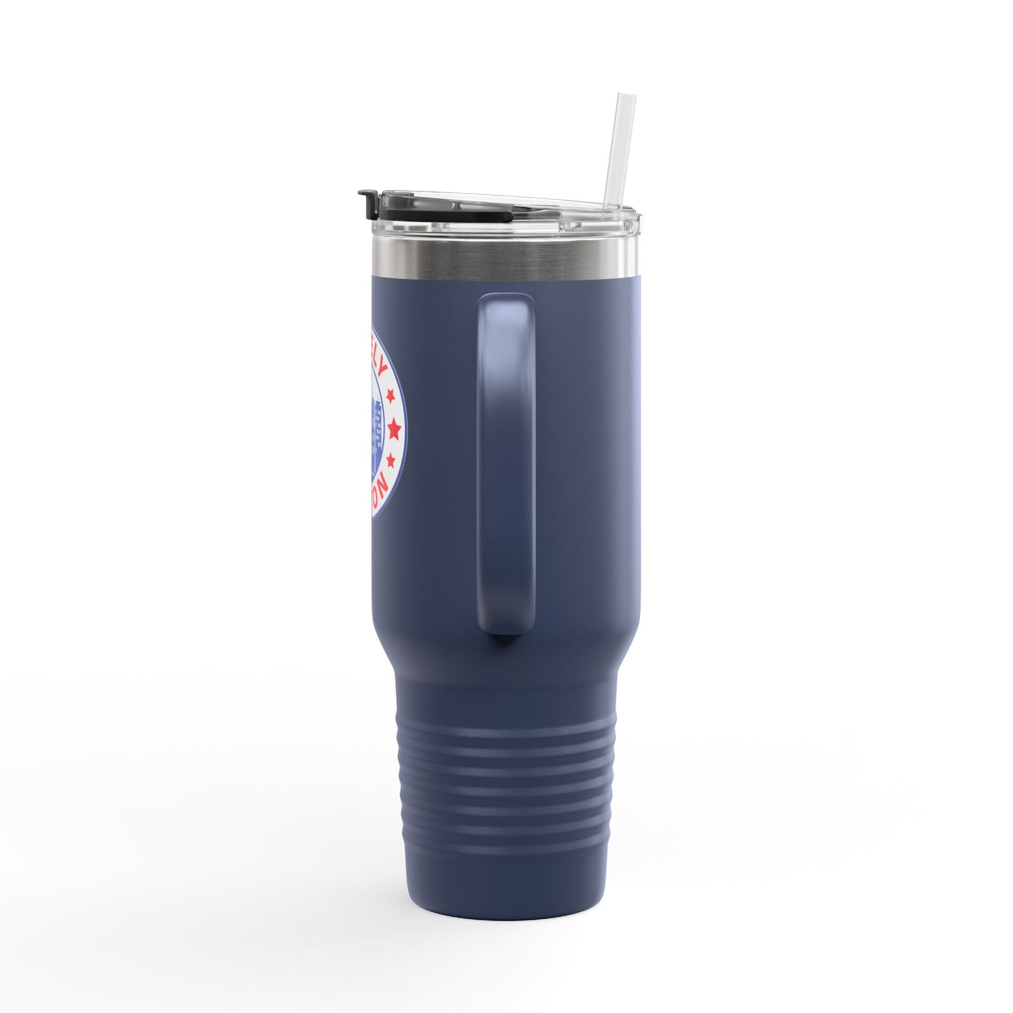 Purely Boston Logo Navy 40oz Tumbler