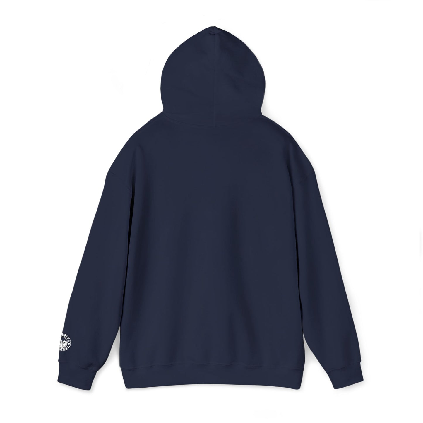Masshole Embroidered Navy Hoodie
