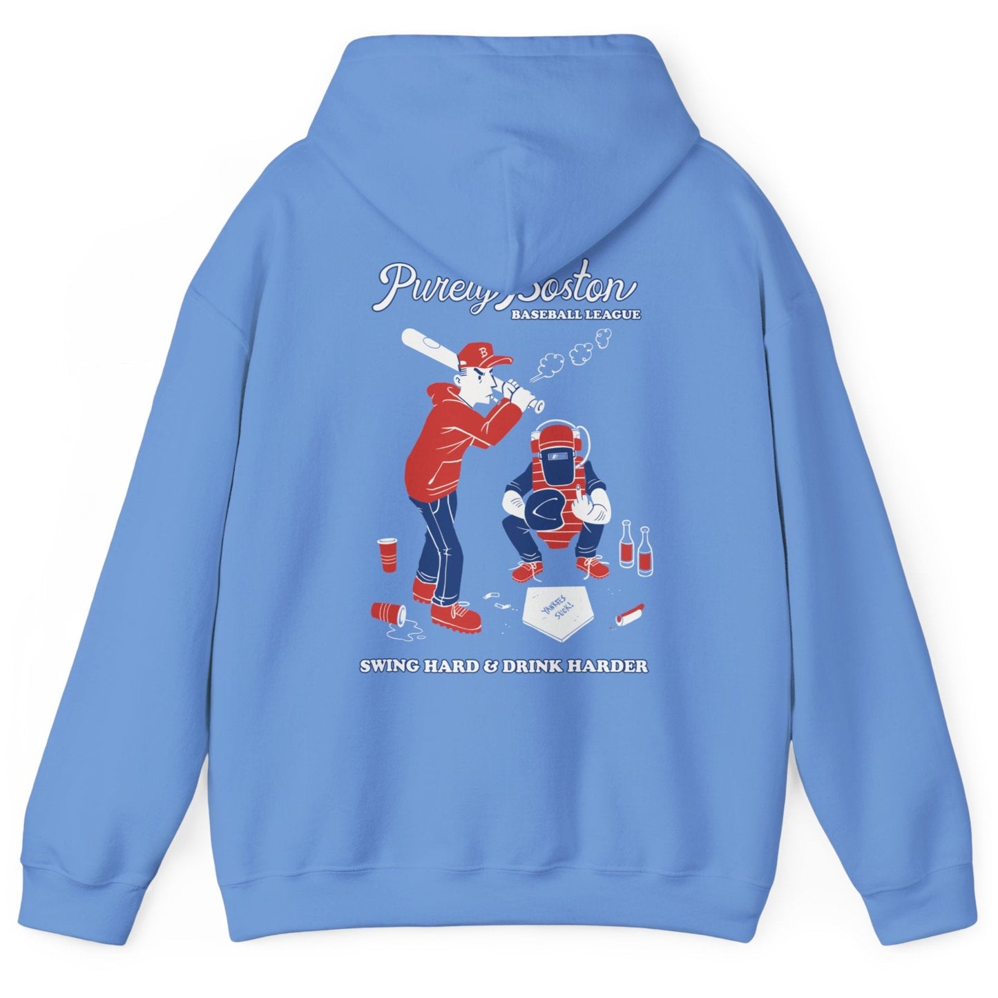 Purely Boston Baseball League Hoodie