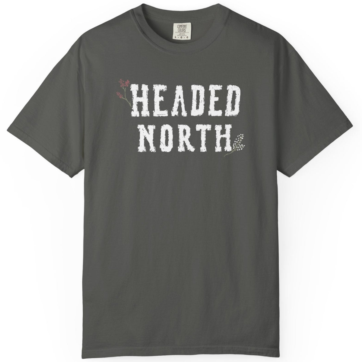 Headed North Vintage Washed Pepper T-Shirt
