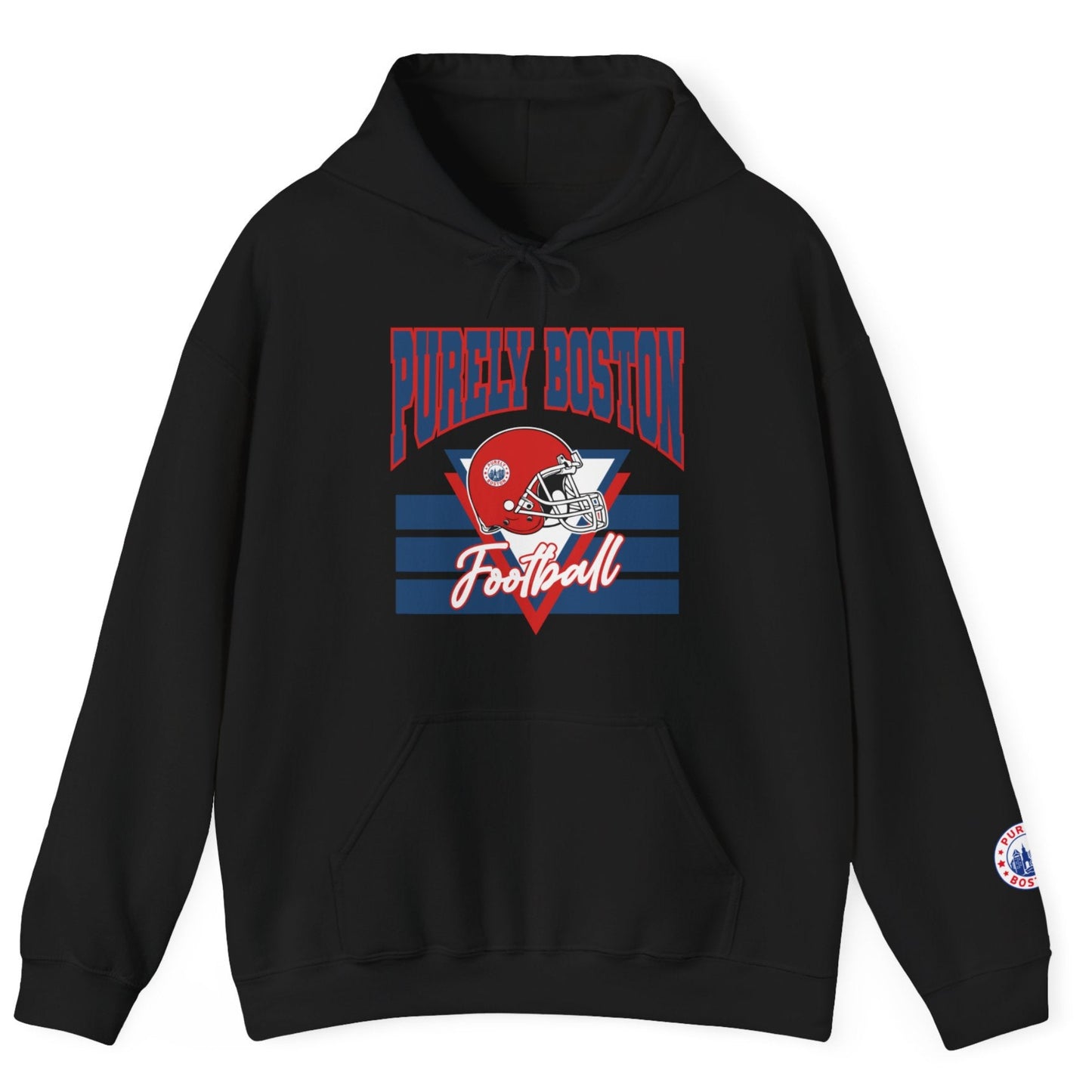 Purely Boston Football Hoodie