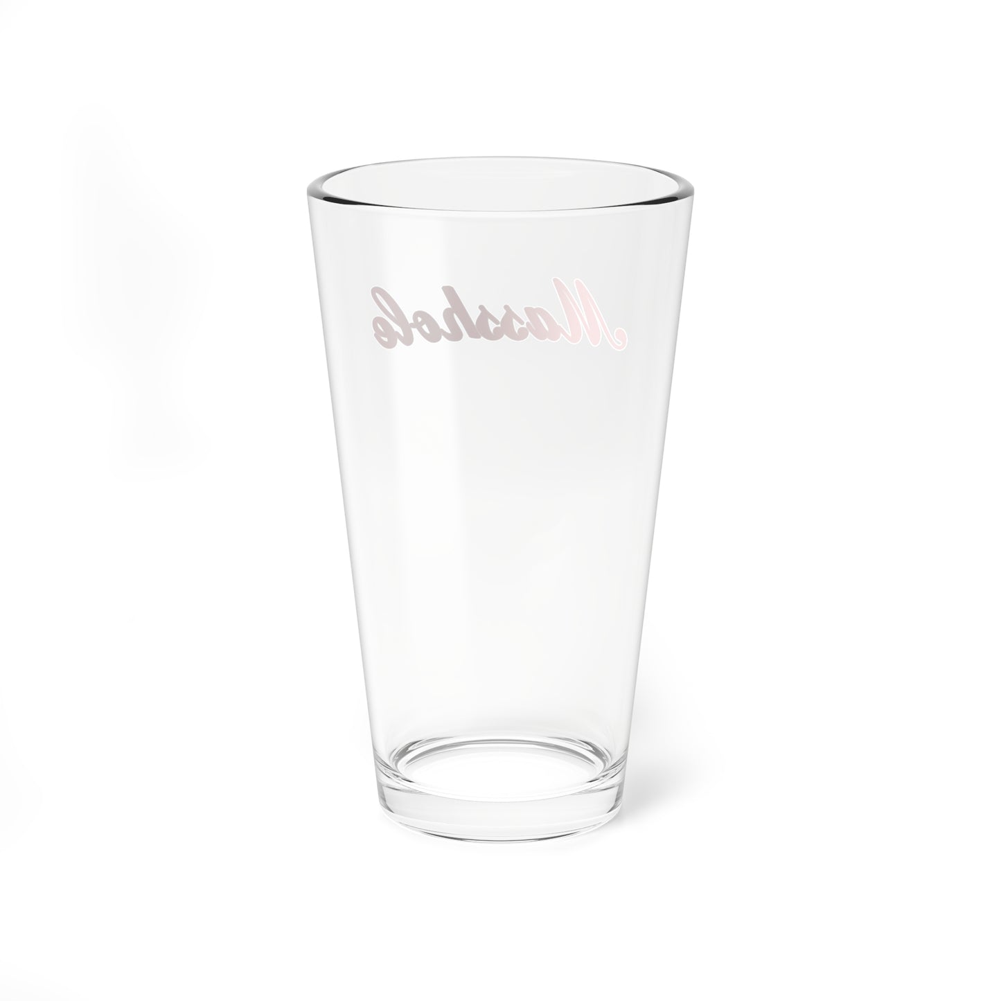 Masshole Pint Glass
