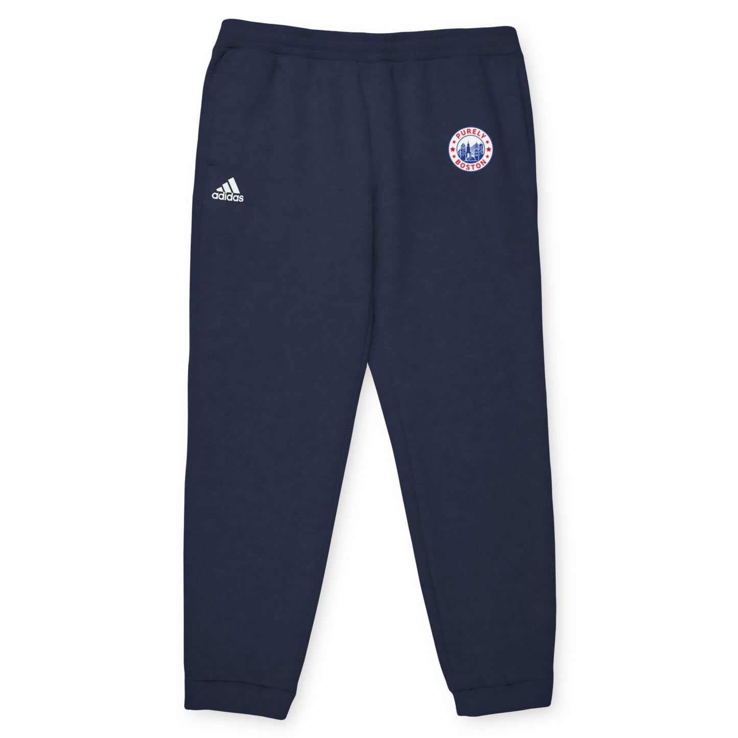 Purely Boston Logo Adidas Joggers