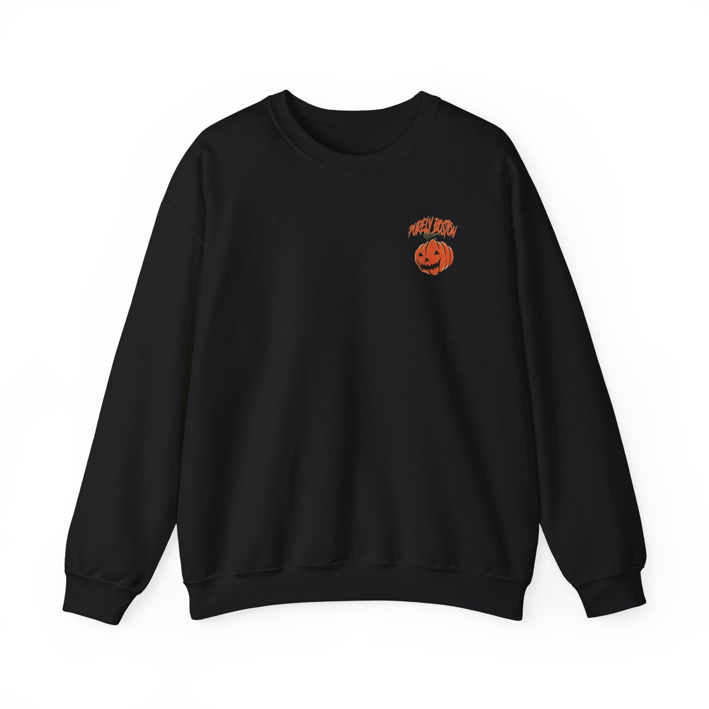 Purely Boston Spooky Pumpkin Crewneck