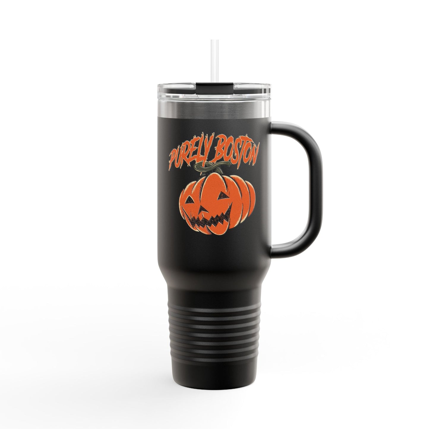 Purely Boston Spooky Pumpkin 40oz Tumbler