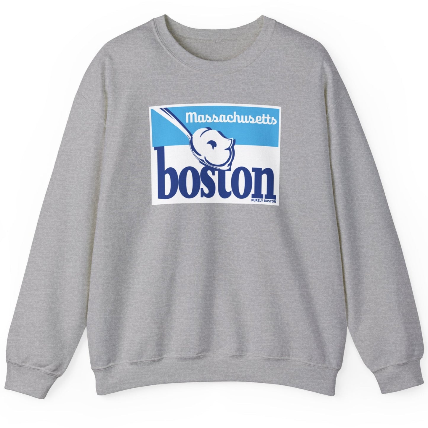 Boston Marshmallow Crewneck