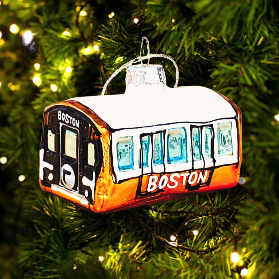 MBTA Boston Orange Line Ornament