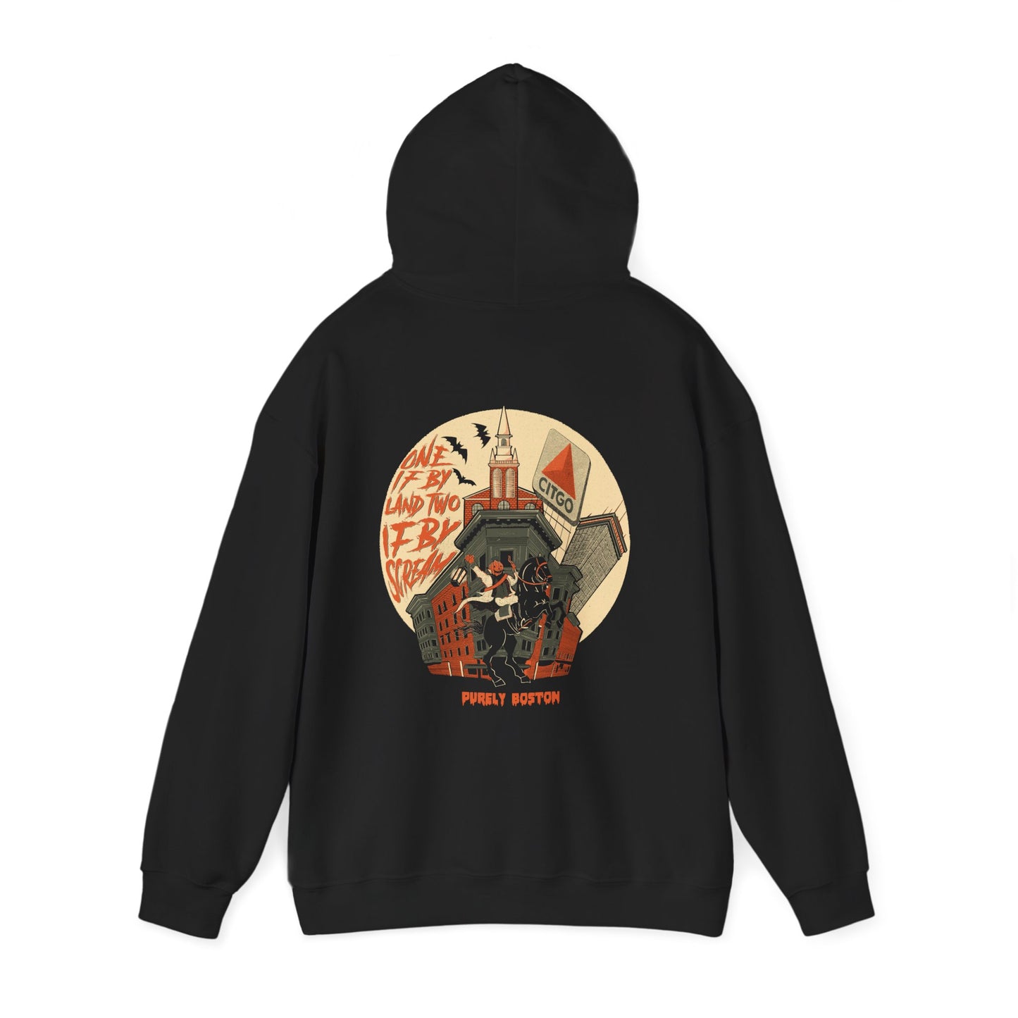 Purely Boston Spooky Pumpkin Hoodie