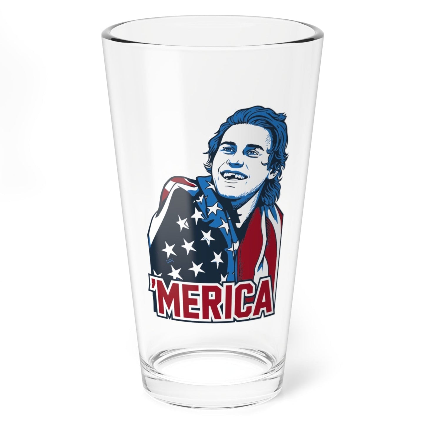 'Merica Hockey Pint Glass