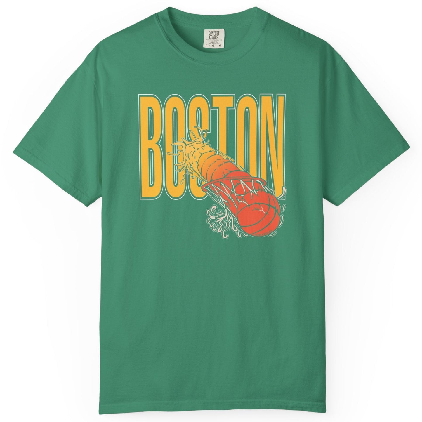 Boston Slam Dunk Basketball T-Shirt