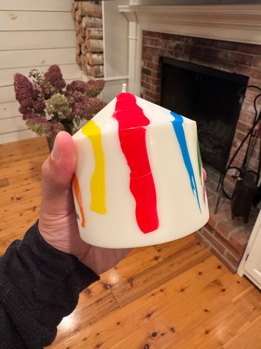 Boston Gas Tank Collectible Candle