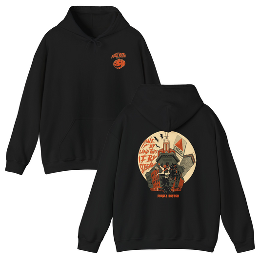 Purely Boston Spooky Pumpkin Hoodie