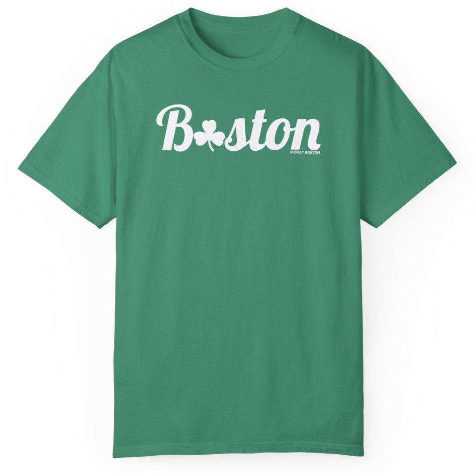 Boston Shamrock Irish Green T-Shirt