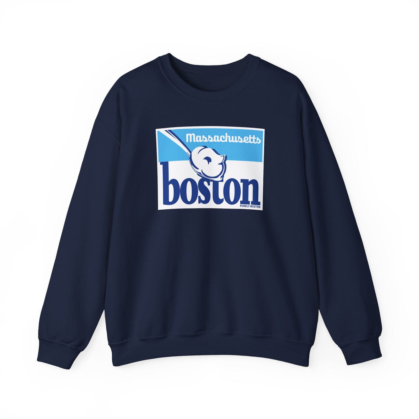 Boston Marshmallow Crewneck