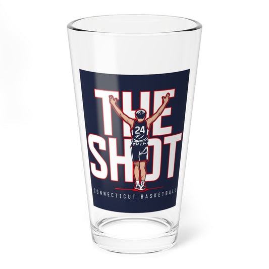 "The Shot" Connecticut Basketball Pint Glass