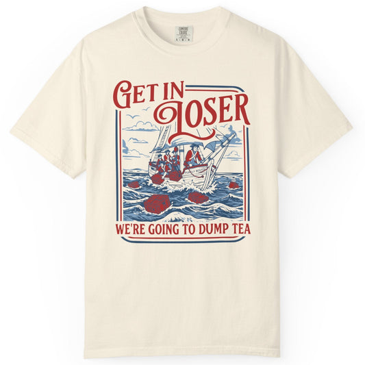 We're Going To Dump Tea Ivory T-Shirt