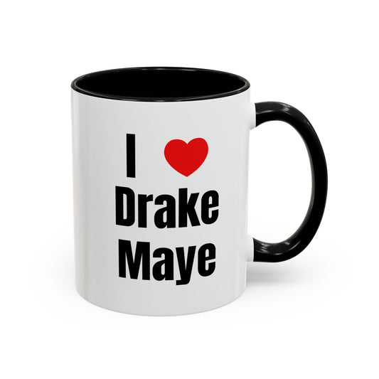 I Love Drake Maye Mug