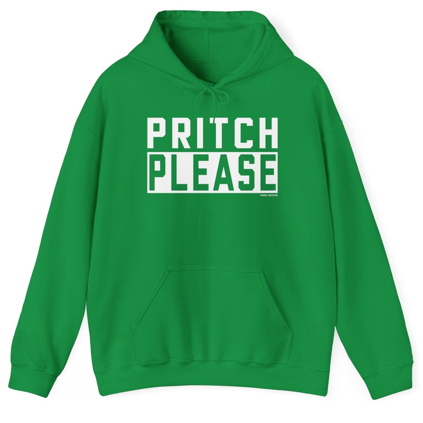 Pritch Please Green Hoodie