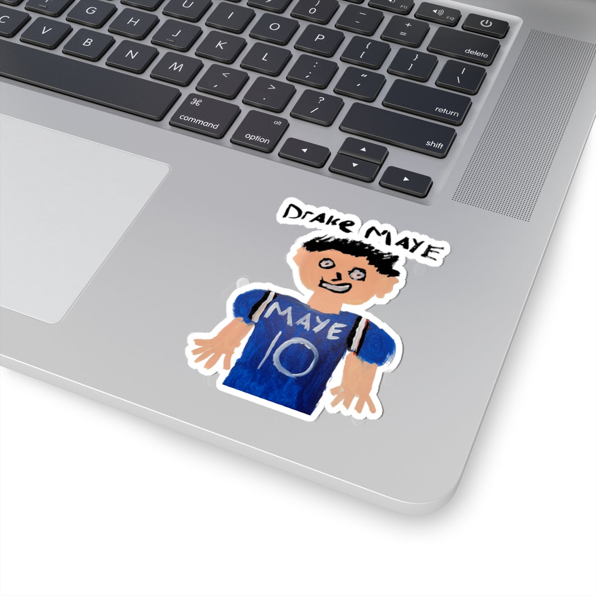 Drake Maye Painting Sticker