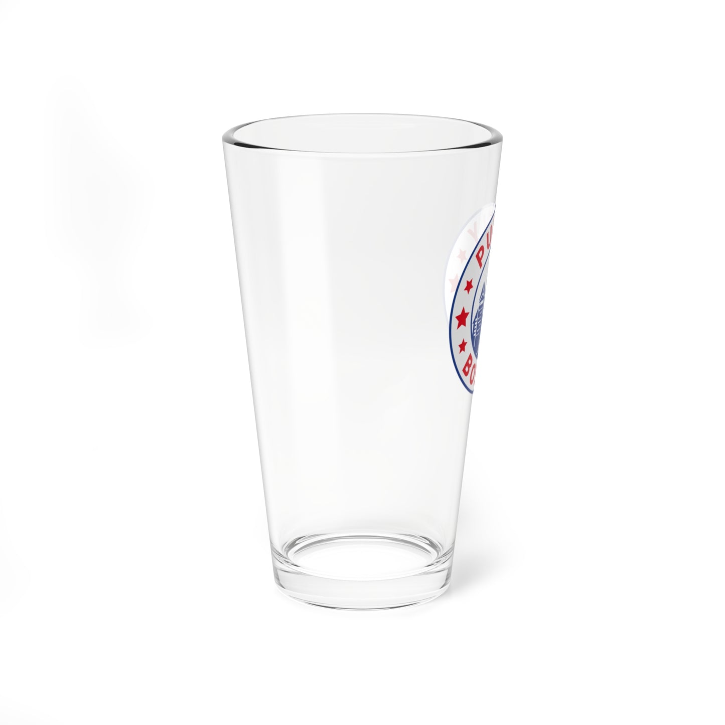 Purely Boston Logo Pint Glass