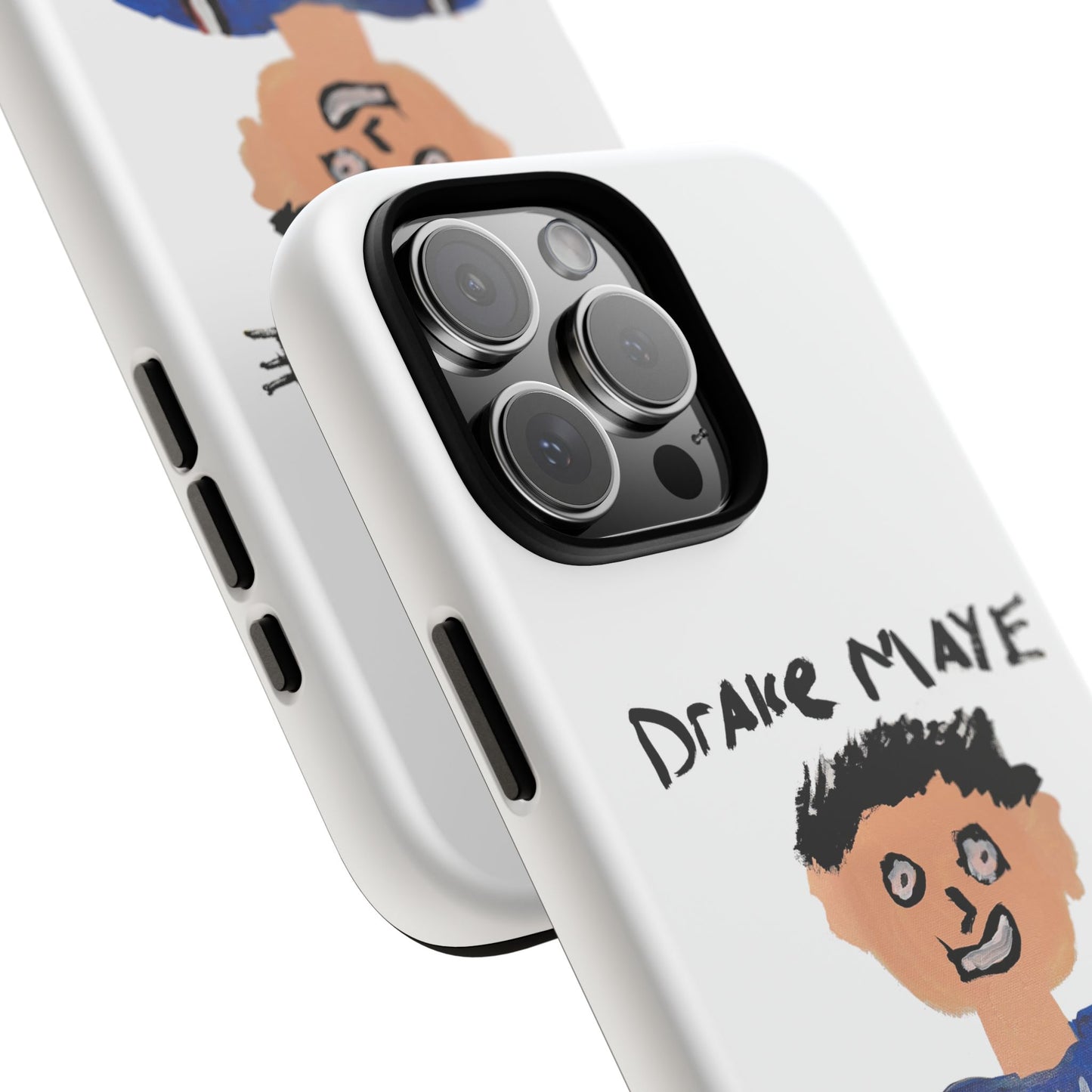 Drake Maye Painting Phone Case