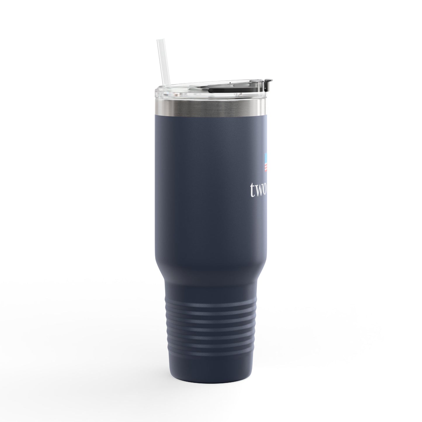 Two Fiddy 40oz Navy Tumbler
