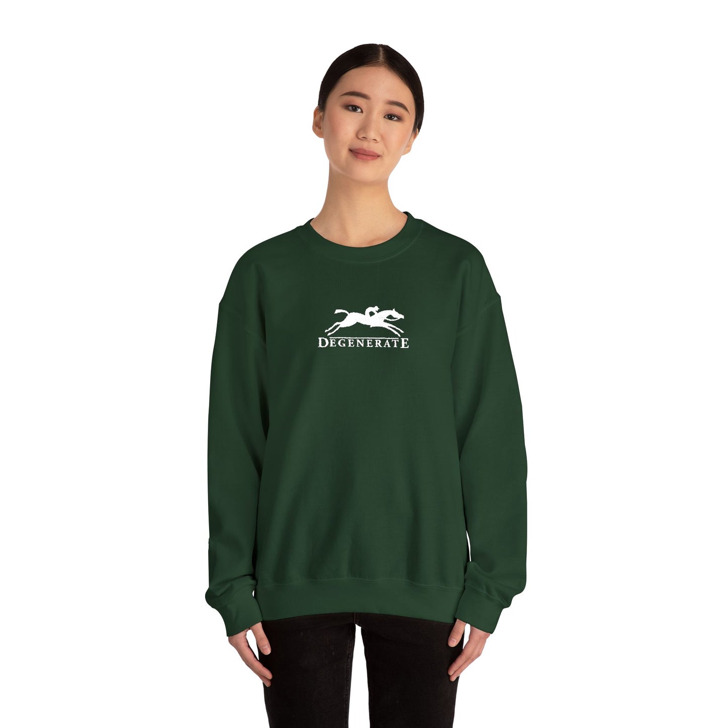Degenerate Embroidered Crewneck