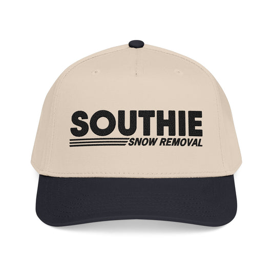 Southie Snow Removal Natural/Black Snapback Hat
