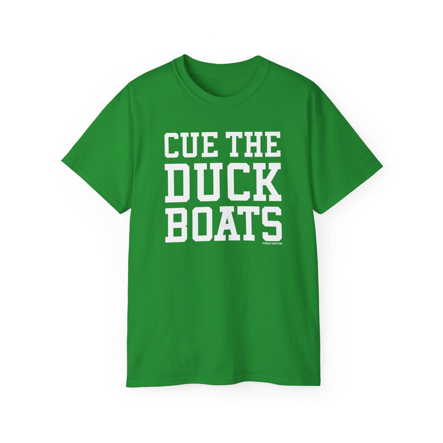 Cue The Duck Boats Green T-Shirt