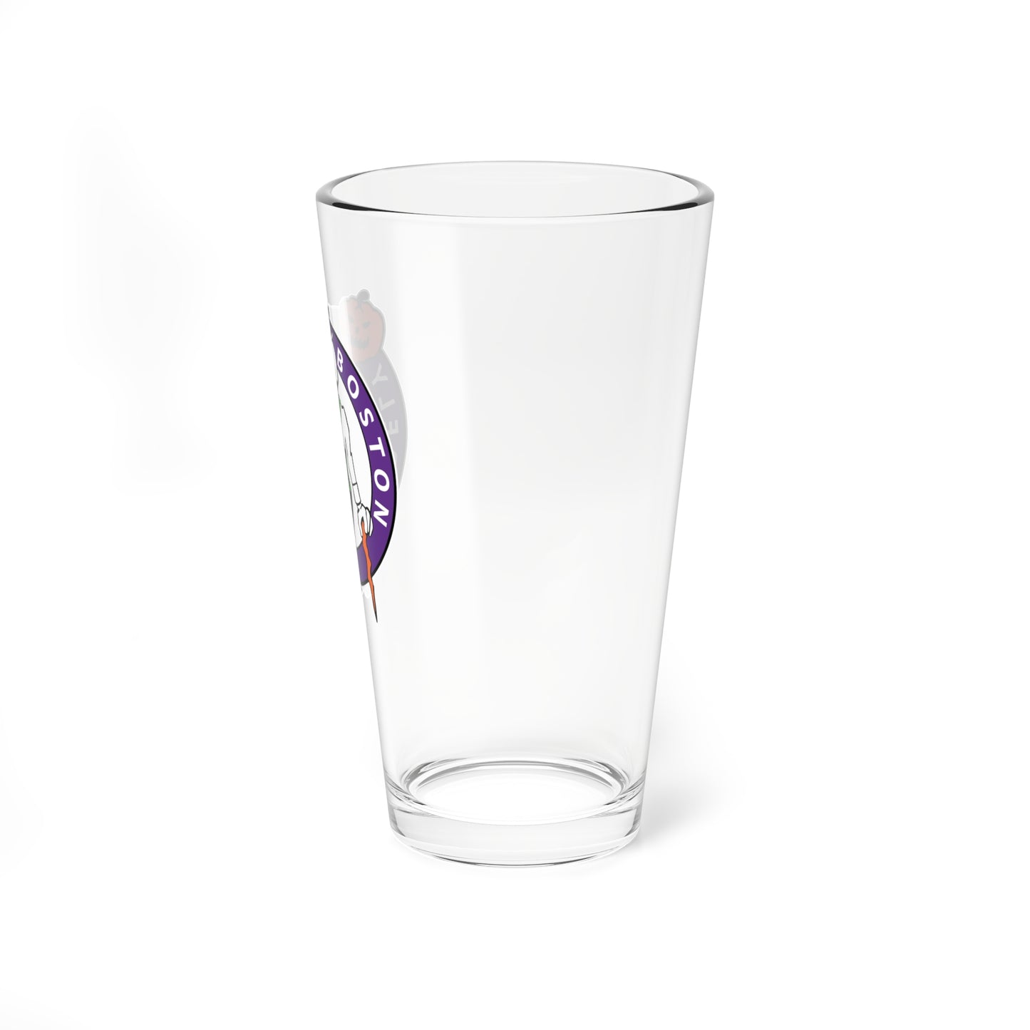 Purely Boston Haunted Hoops Pint Glass