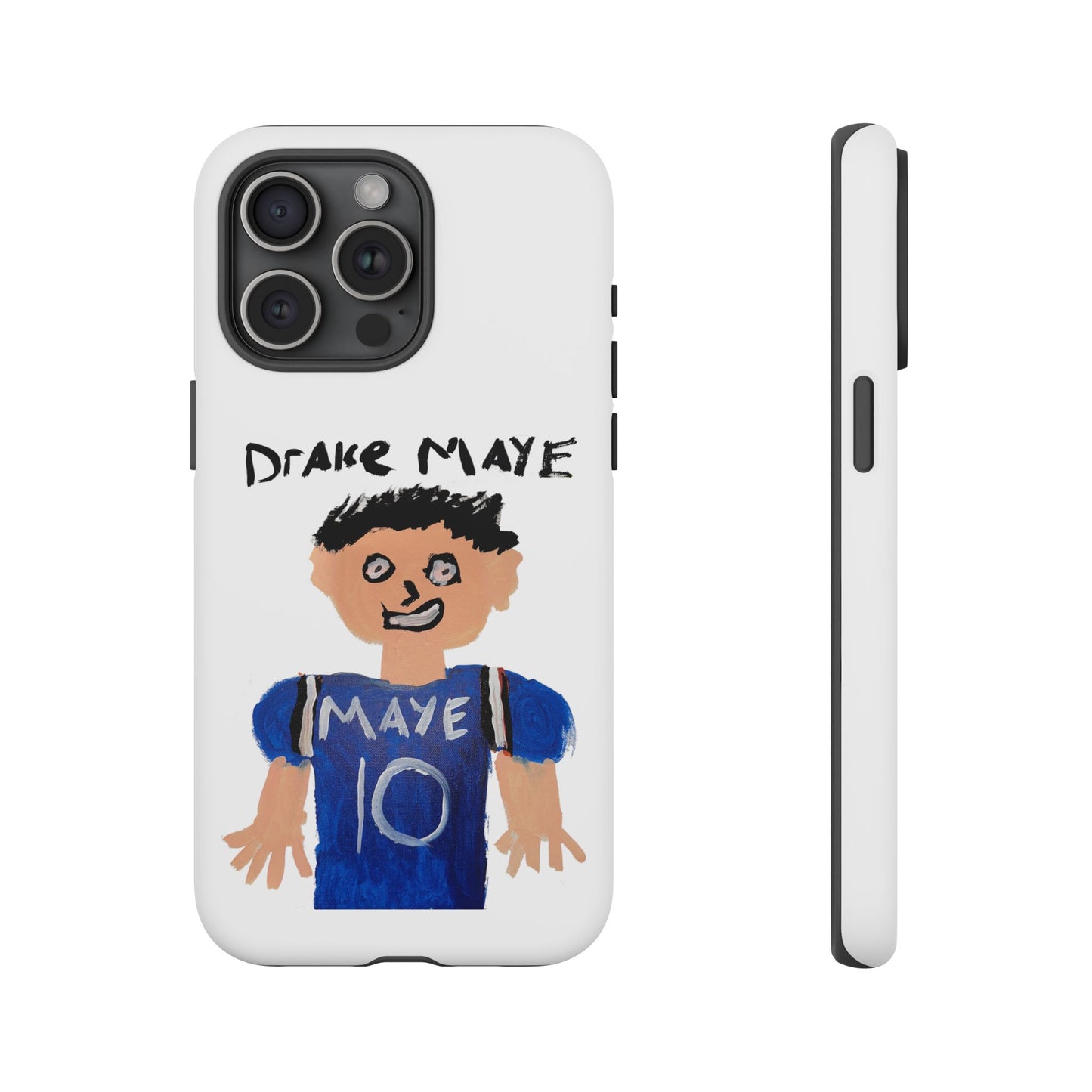Drake Maye Painting Phone Case