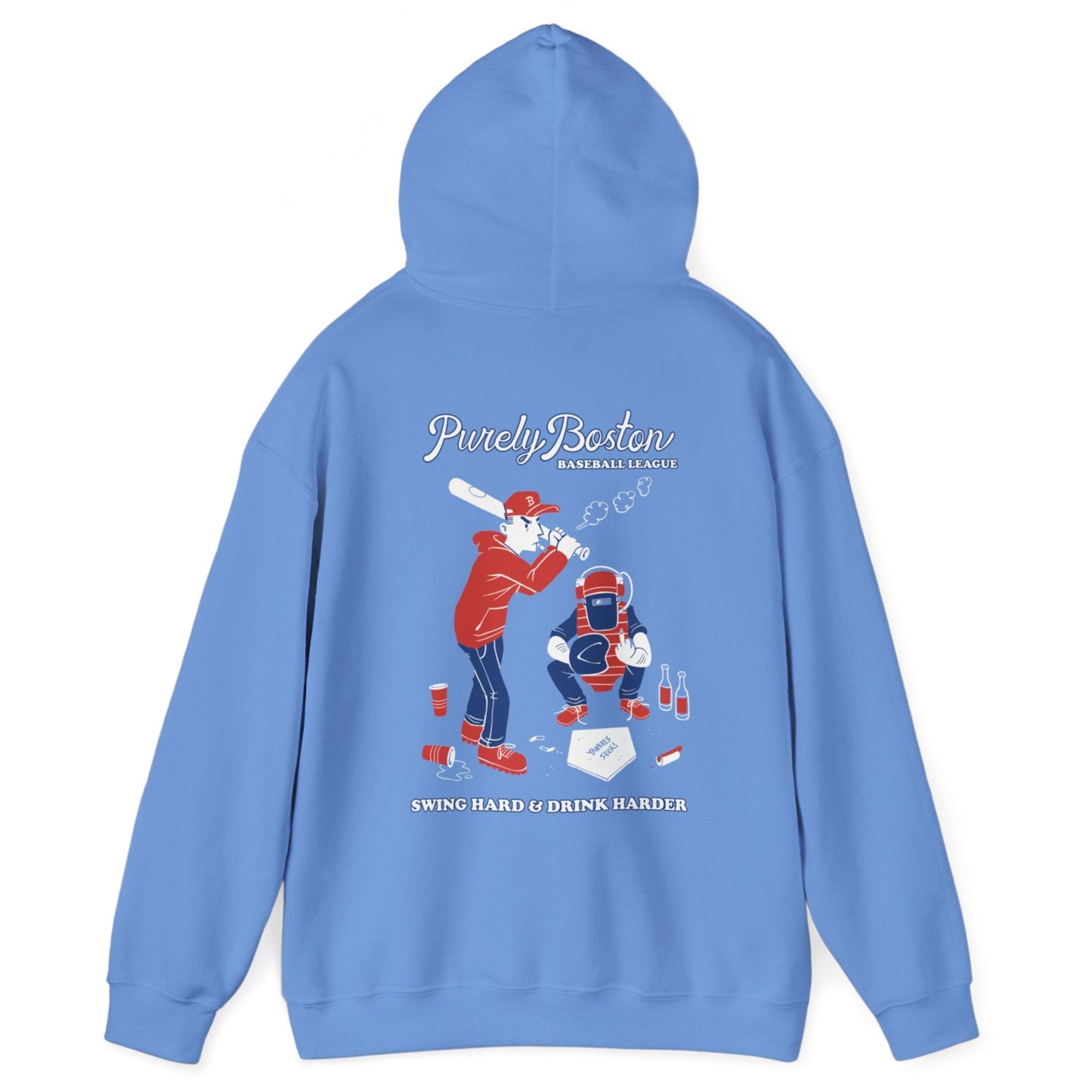 Purely Boston Baseball League Hoodie