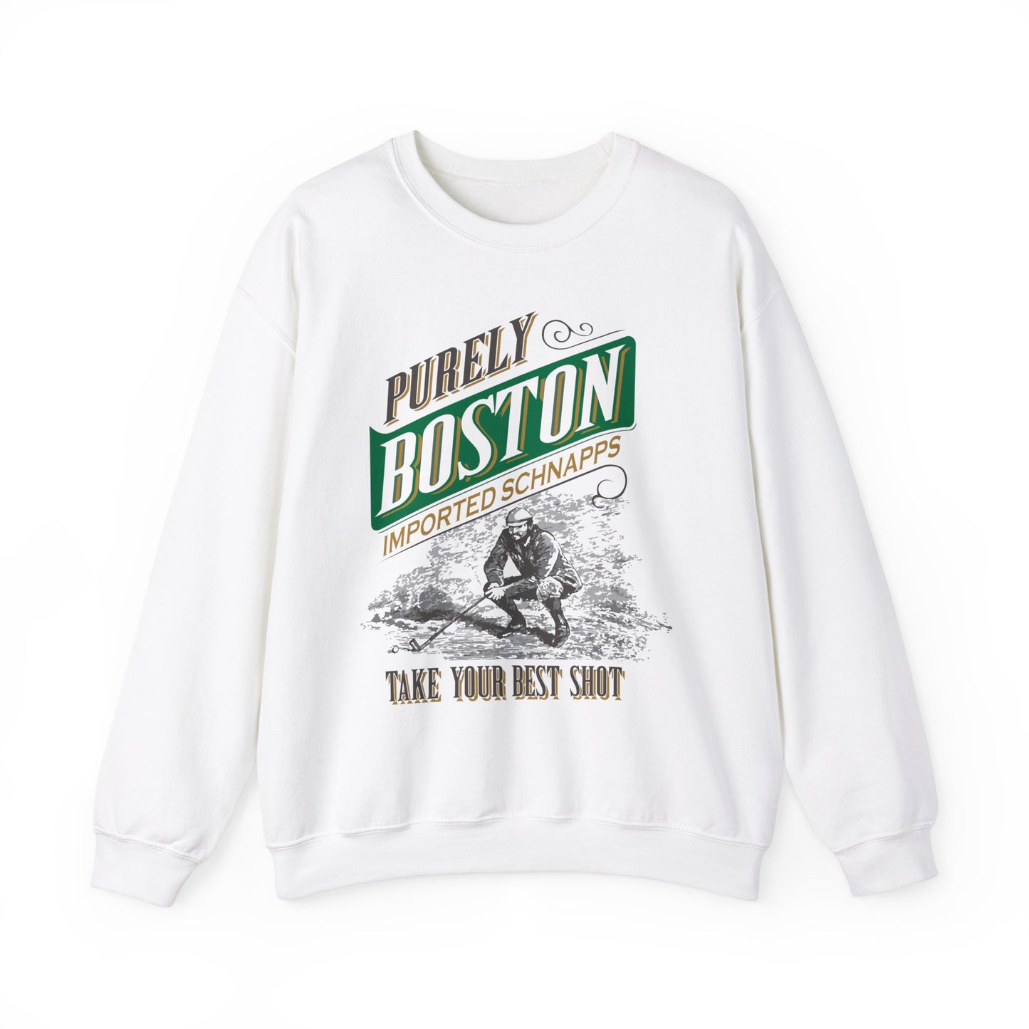 Purely Boston Imported Schnapps Crewneck