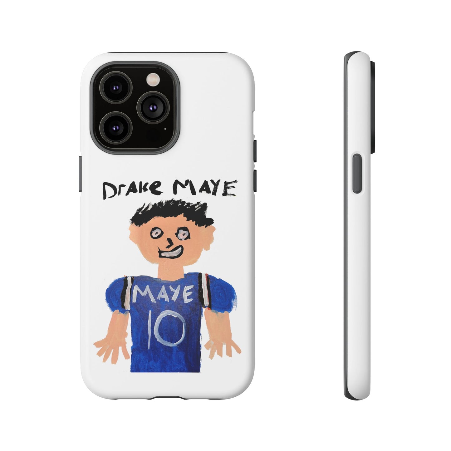 Drake Maye Painting Phone Case