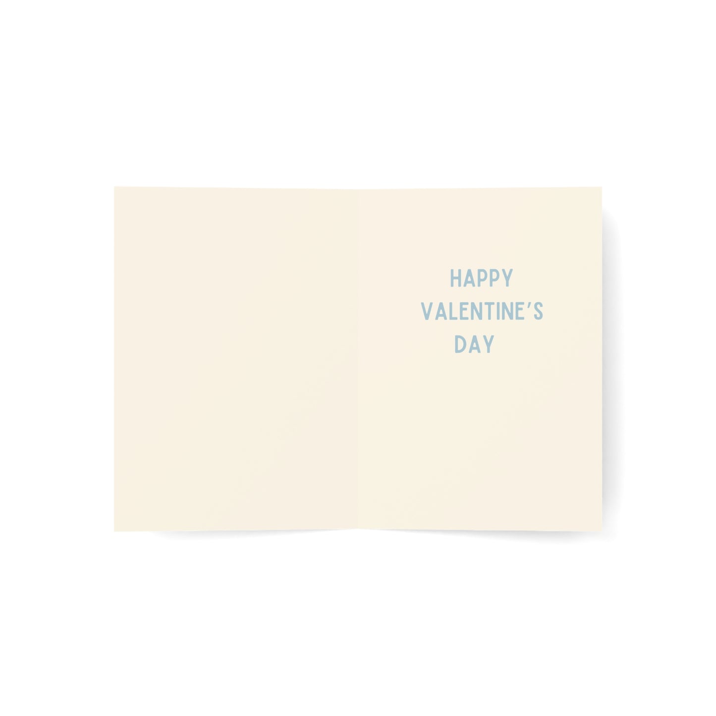 Baby Are You The Blue Line Valentine's Day Card