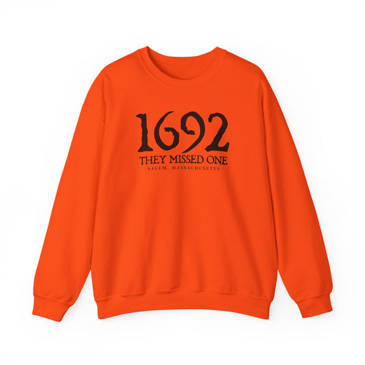 1692 They Missed One Military Orange Crewneck Sweatshirt