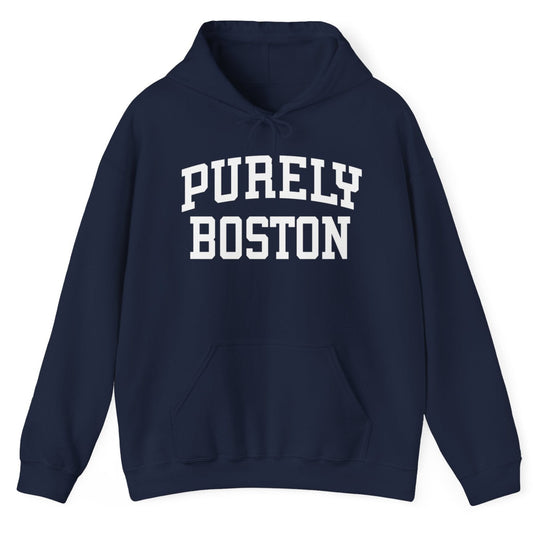 Purely Boston Classic Navy Hoodie