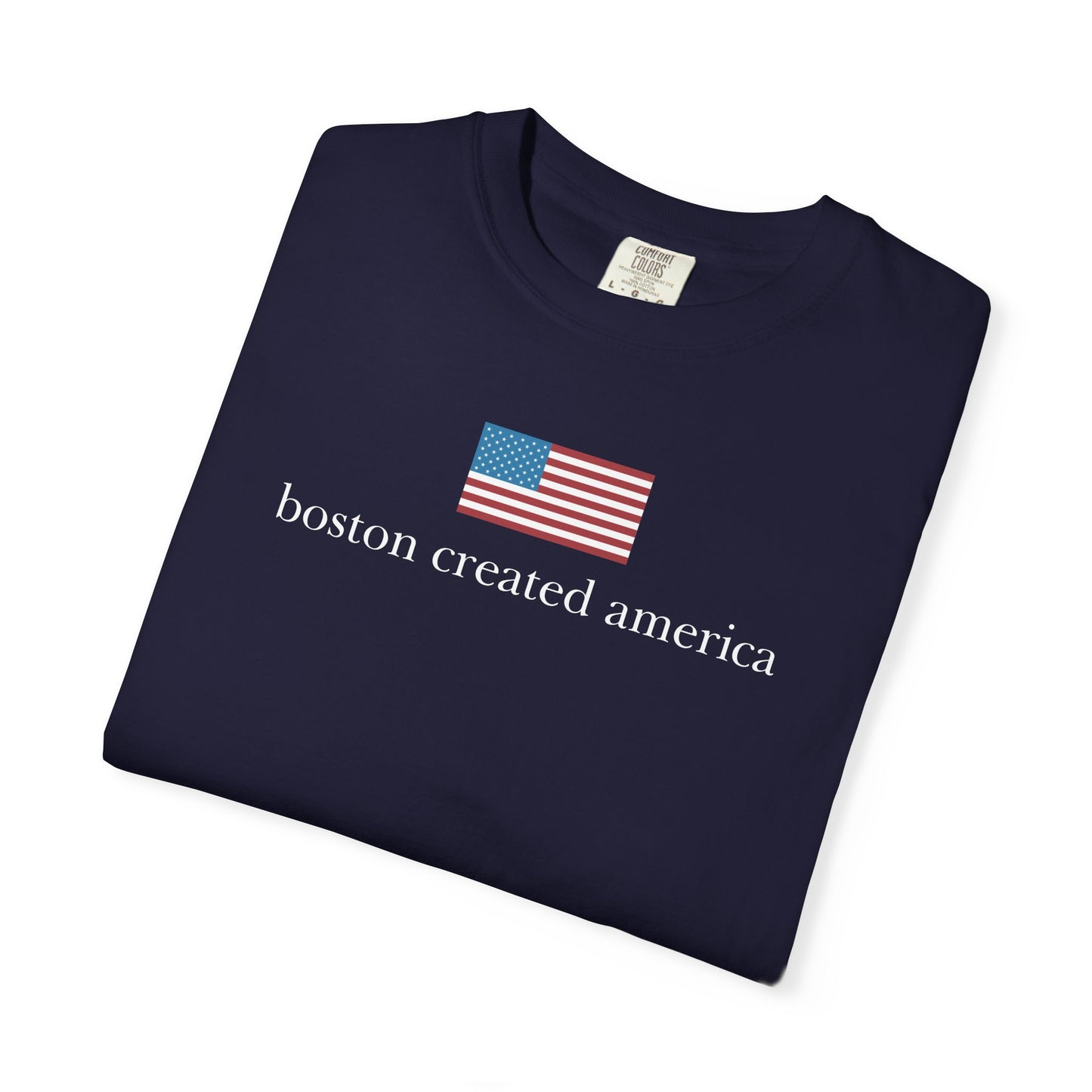 Boston Created America Navy T-Shirt
