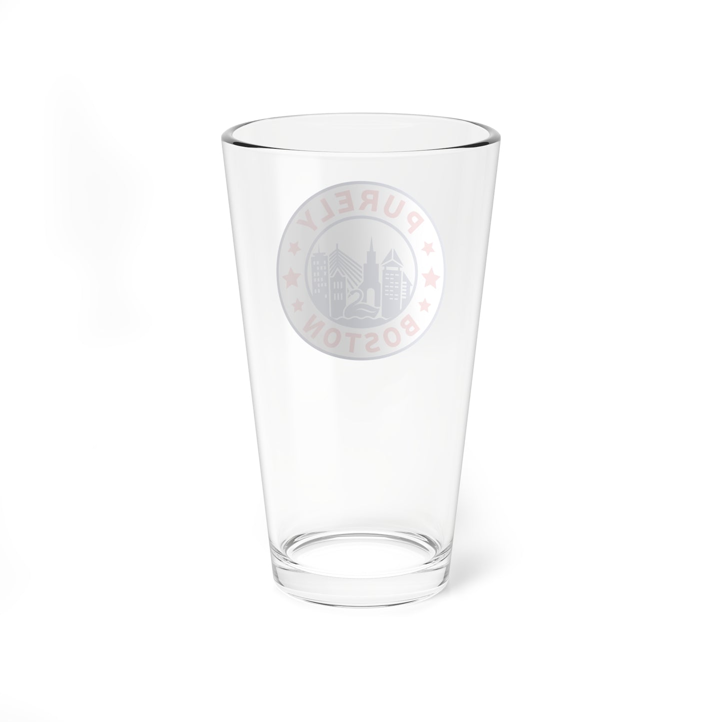 Purely Boston Logo Pint Glass