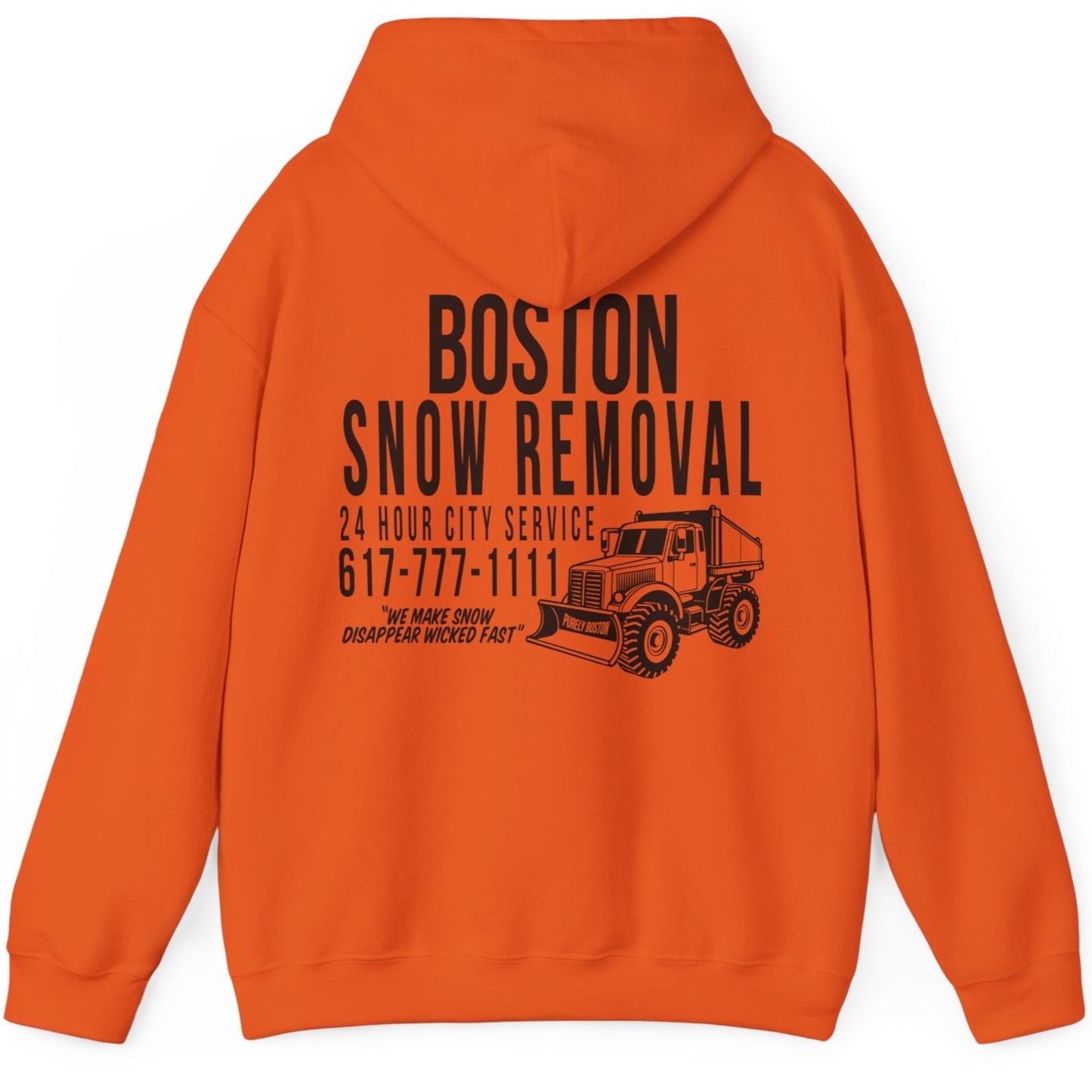 Boston Snow Removal Hoodie