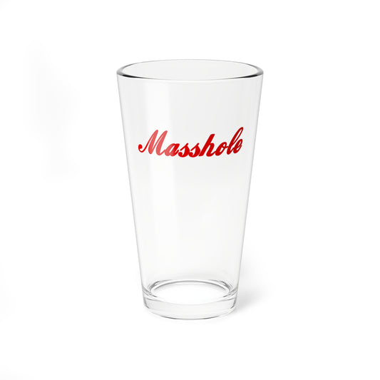 Masshole Pint Glass