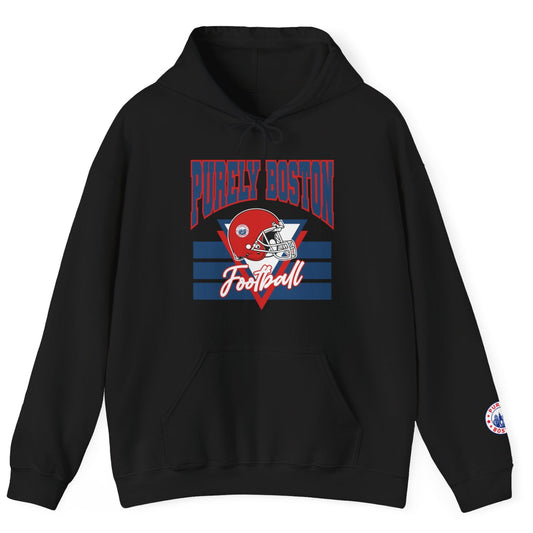 Purely Boston Football Hoodie