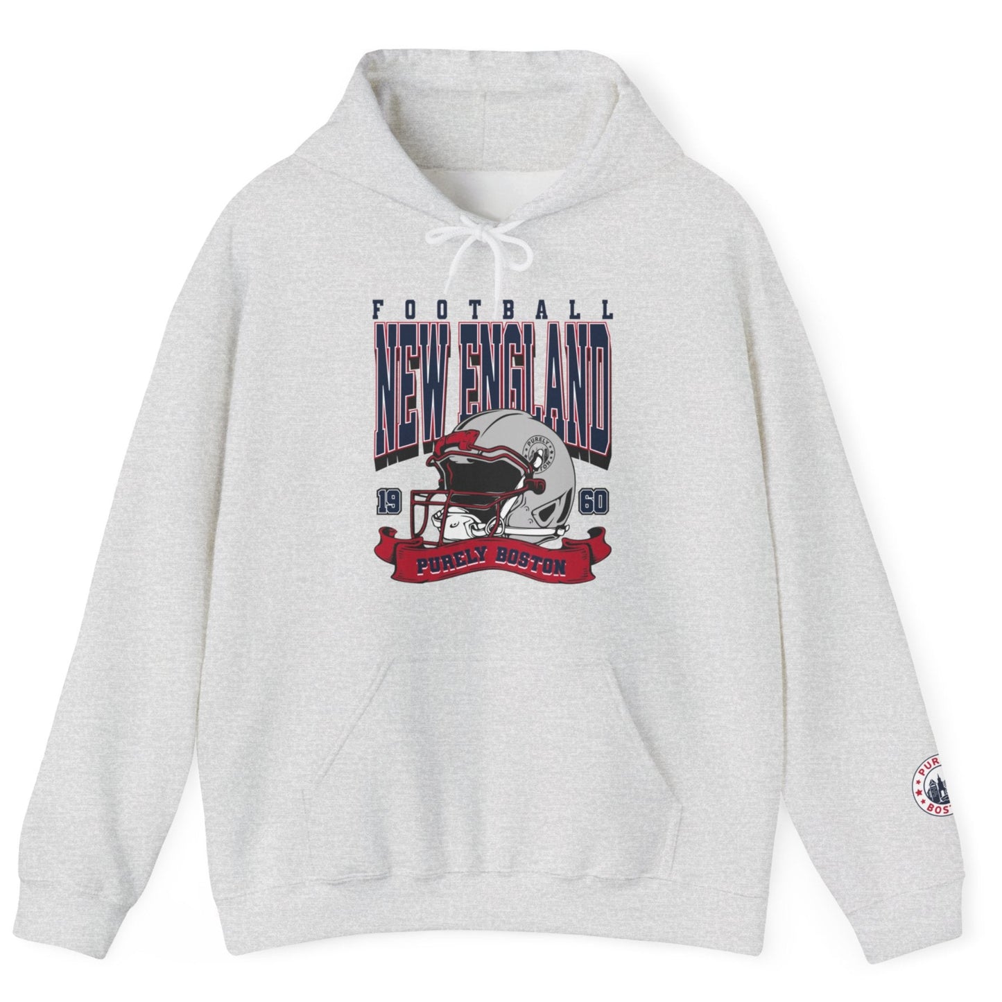 New England Football Vintage Hoodie