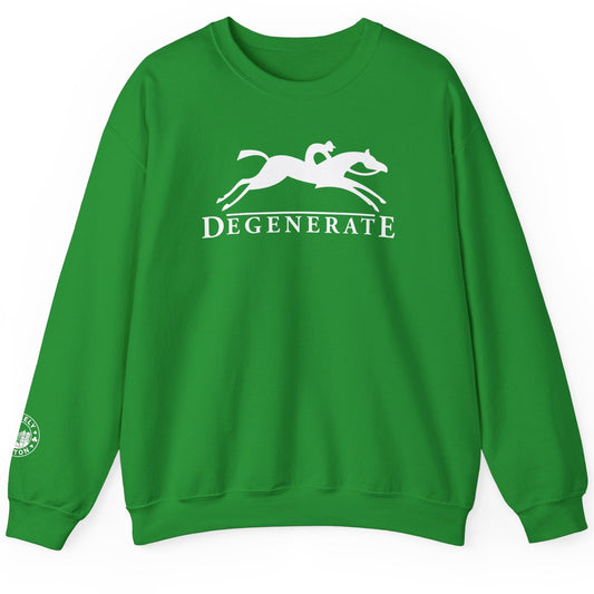 Degenerate Irish Green Crewneck