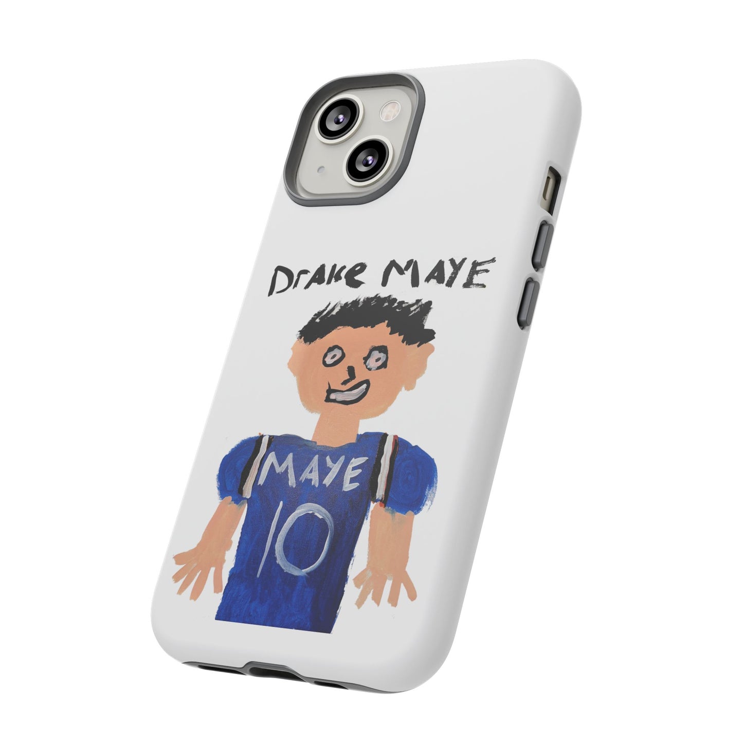 Drake Maye Painting Phone Case