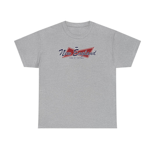 New England King of Football Grey T-Shirt
